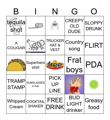 4th of Mayo Bingo Card