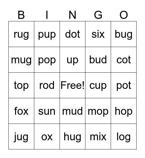 Jack, Rebecca and Sicily! Bingo Card