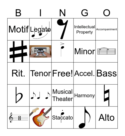 5th Grade Review Bingo Card