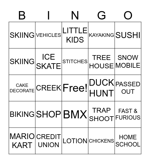 CONGRATULATIONS EMILY AND LANDON Bingo Card