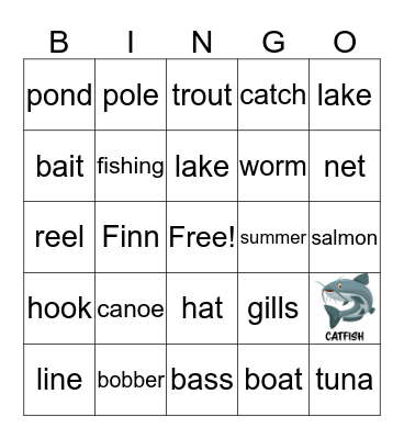 O'Fish-al Bingo Card