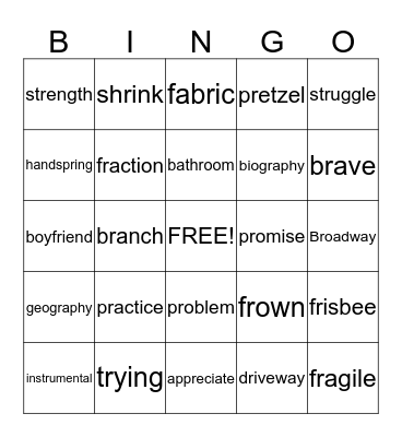 /r/ Blends Bingo Card