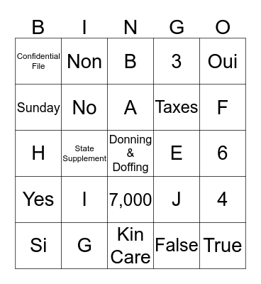 HR Compliance Bingo  Bingo Card