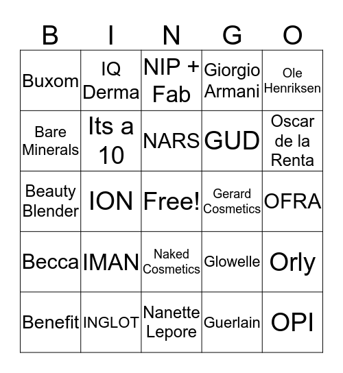 DNL BUSKET BINGO Card