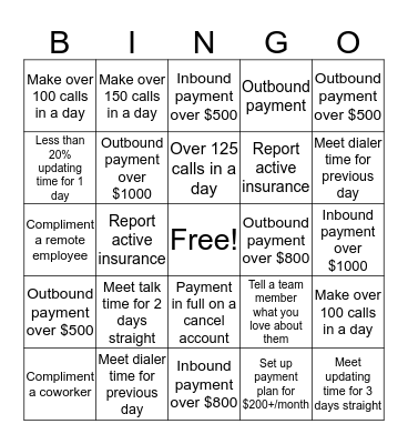EBO May Bingo! Bingo Card