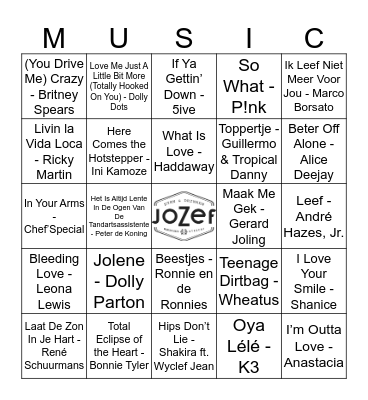 403 Bingo Card