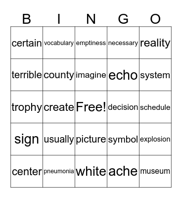 2R IRLA Bingo Card