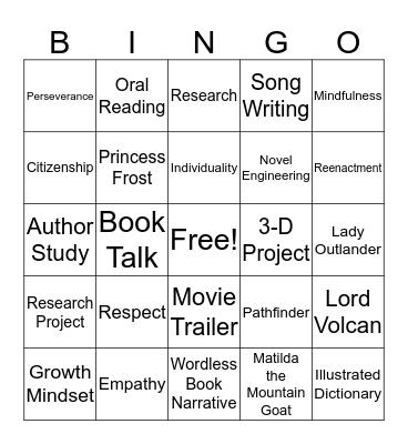 Kingdom Rally Bingo Card