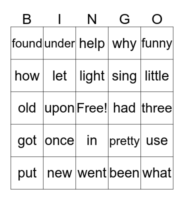 Pete at the Beach Bingo Card