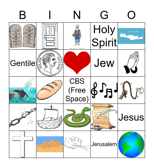 Acts Bingo Card