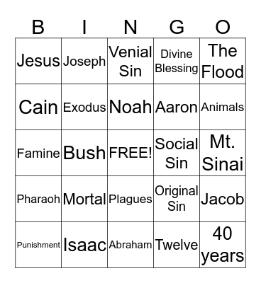 My Bingo Card