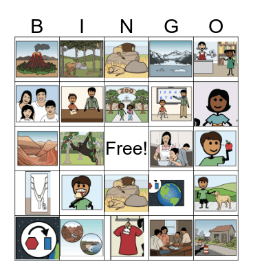 Unique Signs Bingo Card