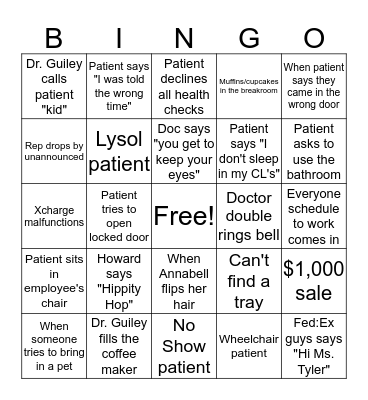 CVC Bingo! Bingo Card