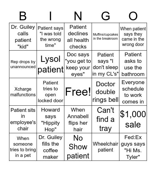 CVC Bingo! Bingo Card