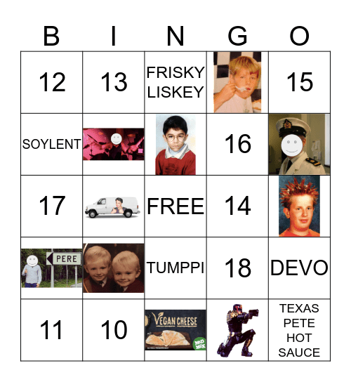 TRV HALL OF FAME Bingo Card