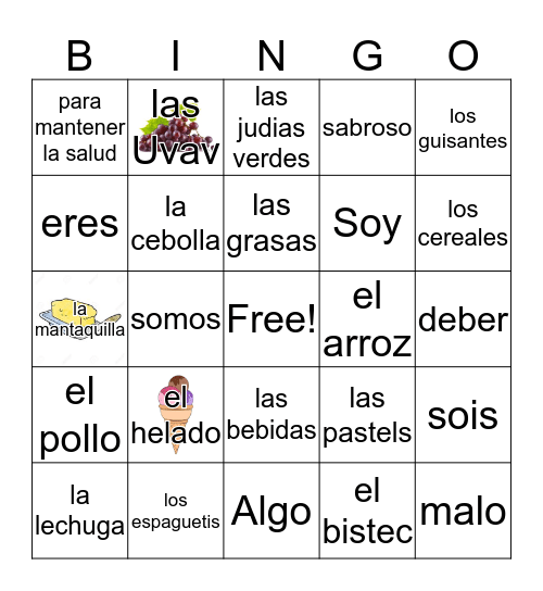 3B BINGO Card