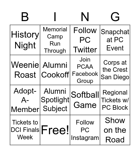 WHERE WILL WE SEE YOU THIS SUMMER? Bingo Card