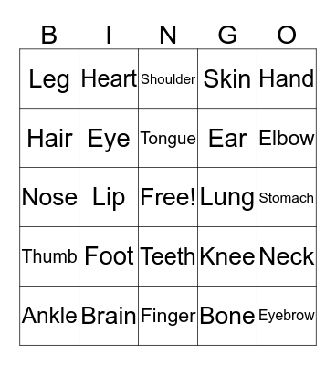 Fully Human Bingo Card