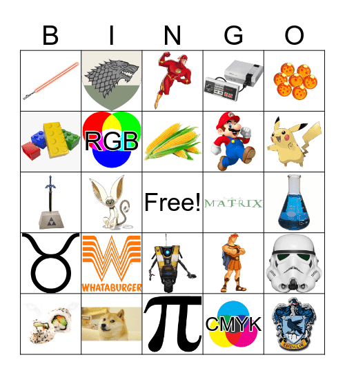 Victor Bingo Card