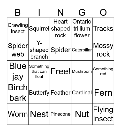 Chelsea’s birthday bingo game Bingo Card