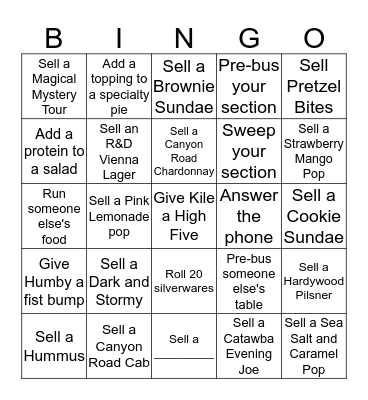 May the 18th be with you! Bingo Card