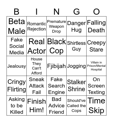 Lifetime Bingo Card