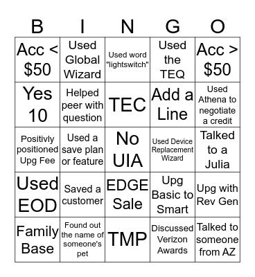 ABC Bingo! Bingo Card