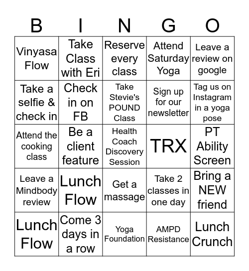 SIMIO June Bingo Challenge Bingo Card