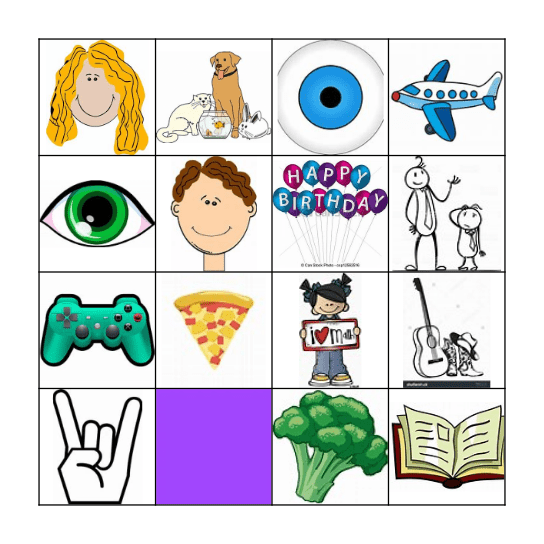 GET TO KNOW...BINGO Card