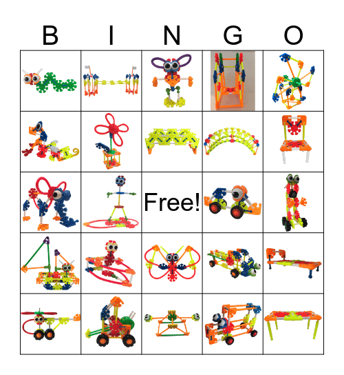 STEM GENIUSES END OF THE YEAR  Bingo Card