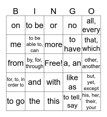 Spanish 1 Jordan  Bingo Card