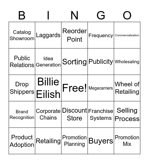 CLEP REVIEW Bingo Card