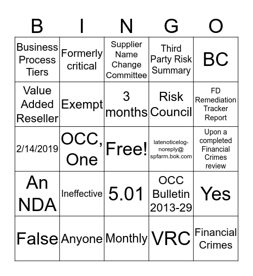 VMeOw Bingo Card
