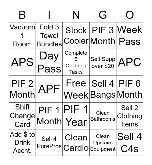 Los Campeones Blaisdell Bingo Card