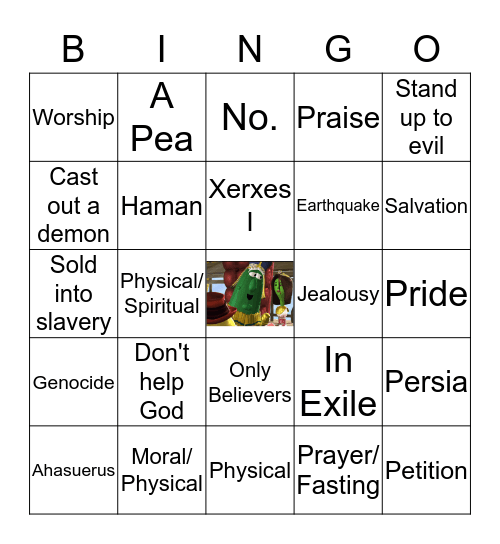 Bonkers Biblical Bafoonery Bingo Bonanza Bingo Card