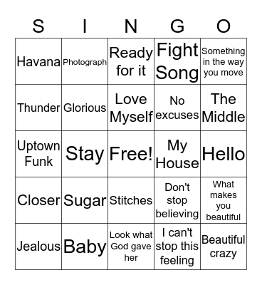 Last Day of School Bingo Card