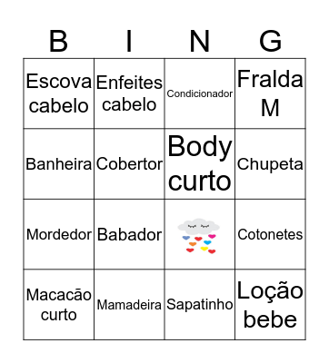 CHÁ DA LOUISE Bingo Card