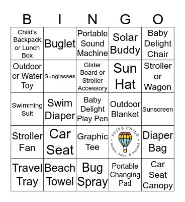 Gear Up For Summer Bingo Card Bingo Card