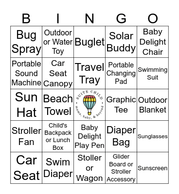 Gear Up for Summer Bingo Card