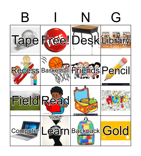 Parkview Color Run Bingo TK-1 Bingo Card