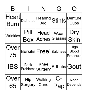 The Worst BINGO Card