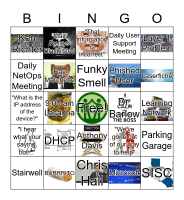 DOTS B-I-N-G-O Bingo Card