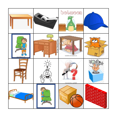 Where is my cap? Bingo Card