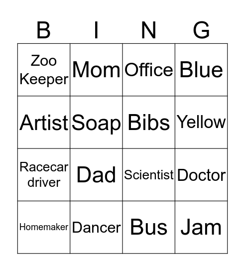 SSC2 Bingo Card