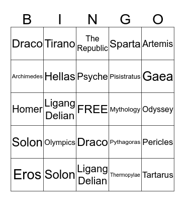 ICT-idee     Tafels van 1 t/m 10 Bingo Card