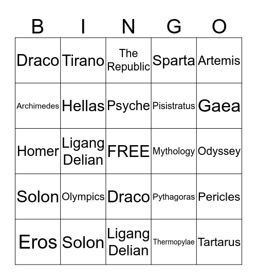 ICT-idee     Tafels van 1 t/m 10 Bingo Card