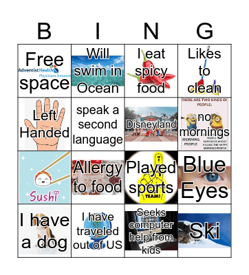 AHPN Team Bingo! Bingo Card