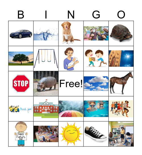 sign Bingo Card