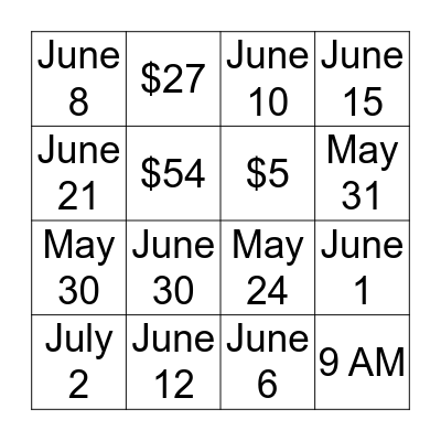 Supervisor Training Bingo Cards Bingo Card
