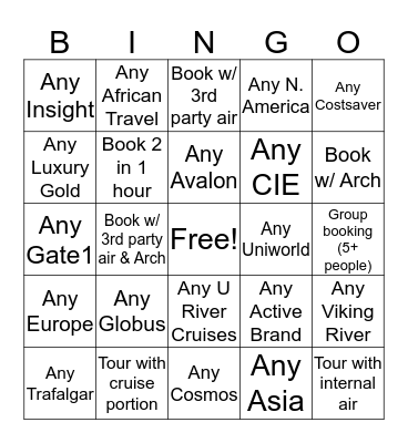 Summer Expo Bingo! Bingo Card